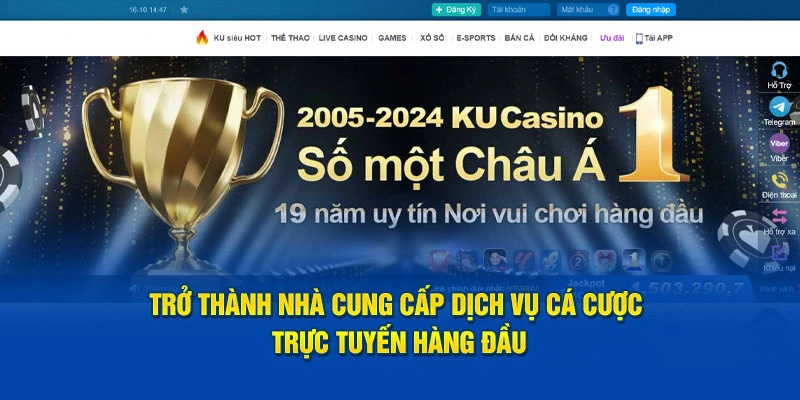 Trở thành nhà cung cấp dịch vụ cá cược trực tuyến hàng đầu